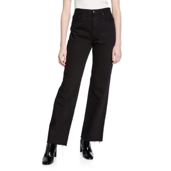 Rag & Bone Ruth Super High Rise Straight Jeans 31 - Picture 1 of 8